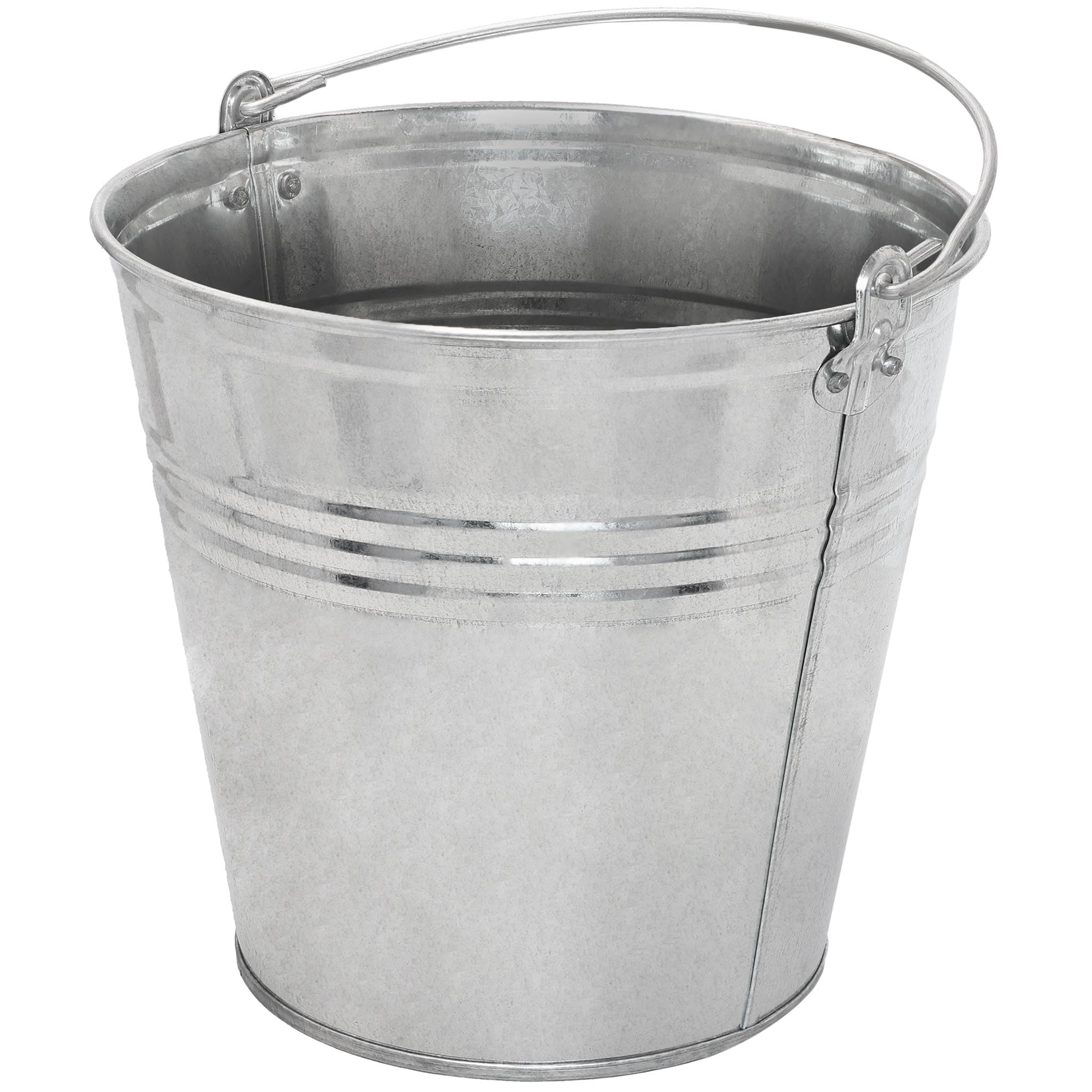 Wiadro Metalowe - 10 L - Wiaderko Gospodarcze - Przemysłowe - Budowlane - Stalowe Ocynkowane KOTARBAU