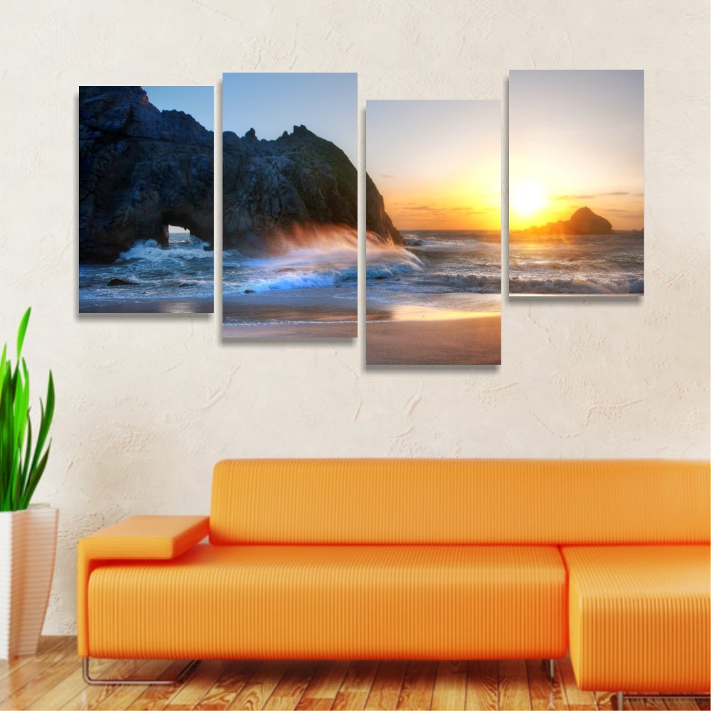 Quadro moderno su tela, poster e stampa di Foto artistiche d'autore, Mare, Natura, Paesaggi, Hotel