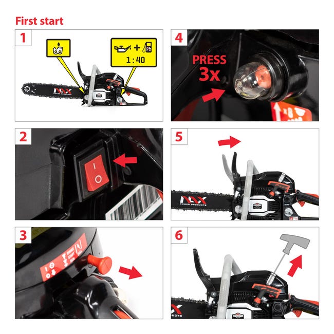 400C Moteur 51,5 Cm3 1,8 KW Briggs & Stratton Produit Sous