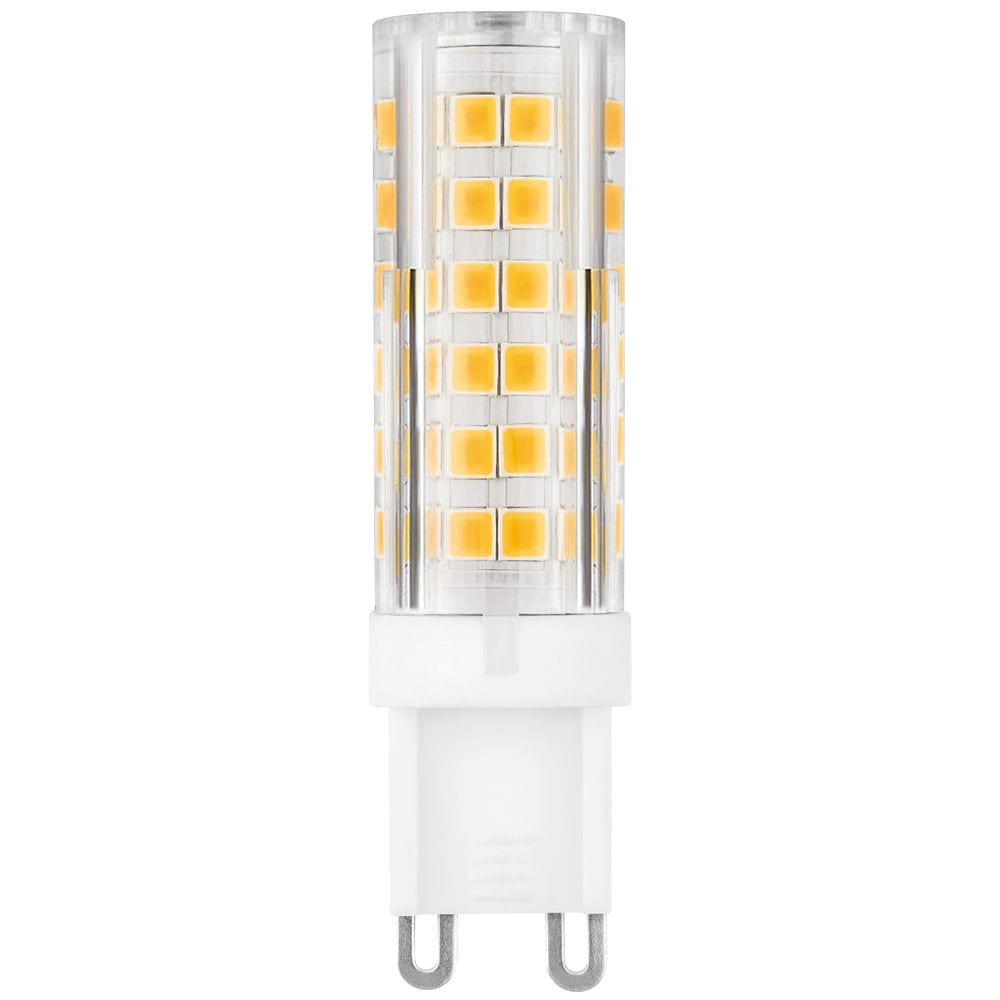 Ampoule LED PC en aluminium matel G9 6w chaude Leroy Merlin