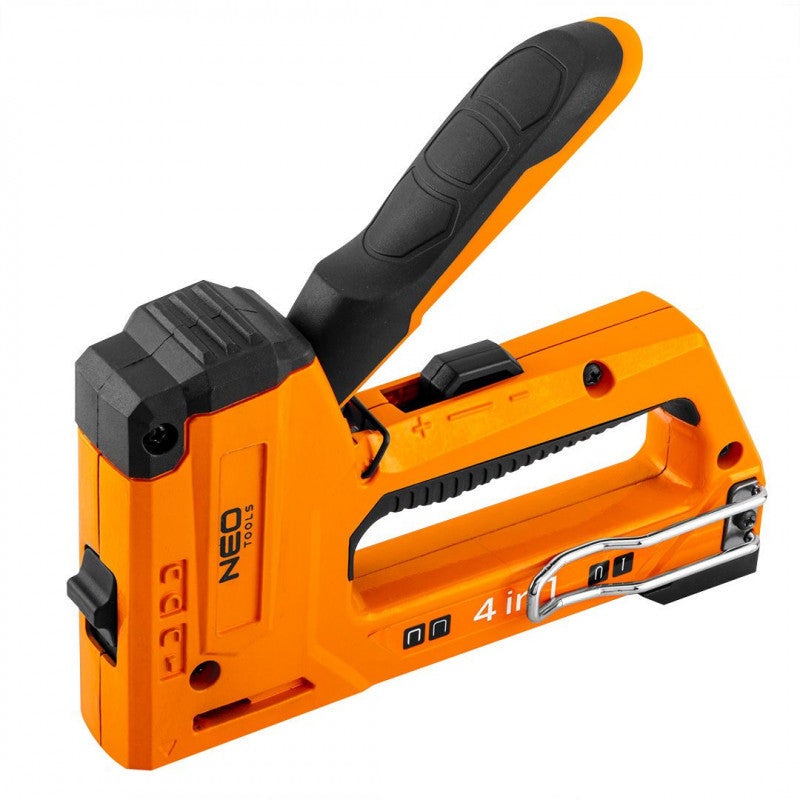 Capsator multifunctional 4 in 1, 6-14 mm, aluminiu, capse J, G, L, E, profesional 16-030