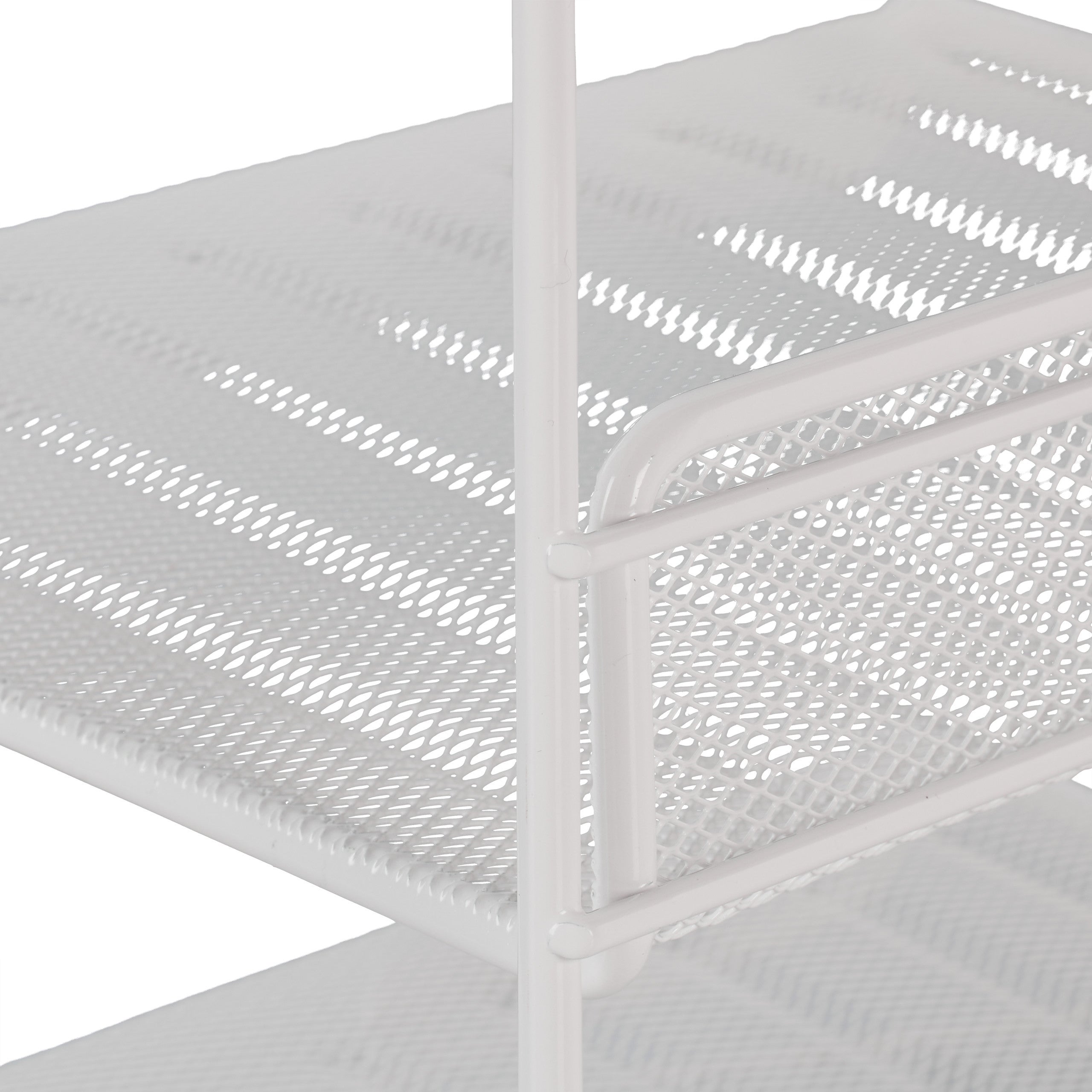 Relaxdays Organizer Portadocumenti in Acciaio, 3 Vaschette, Portalettere A4, da Parete HLP: 32 x 33 x 24,5 cm, Bianco - 8