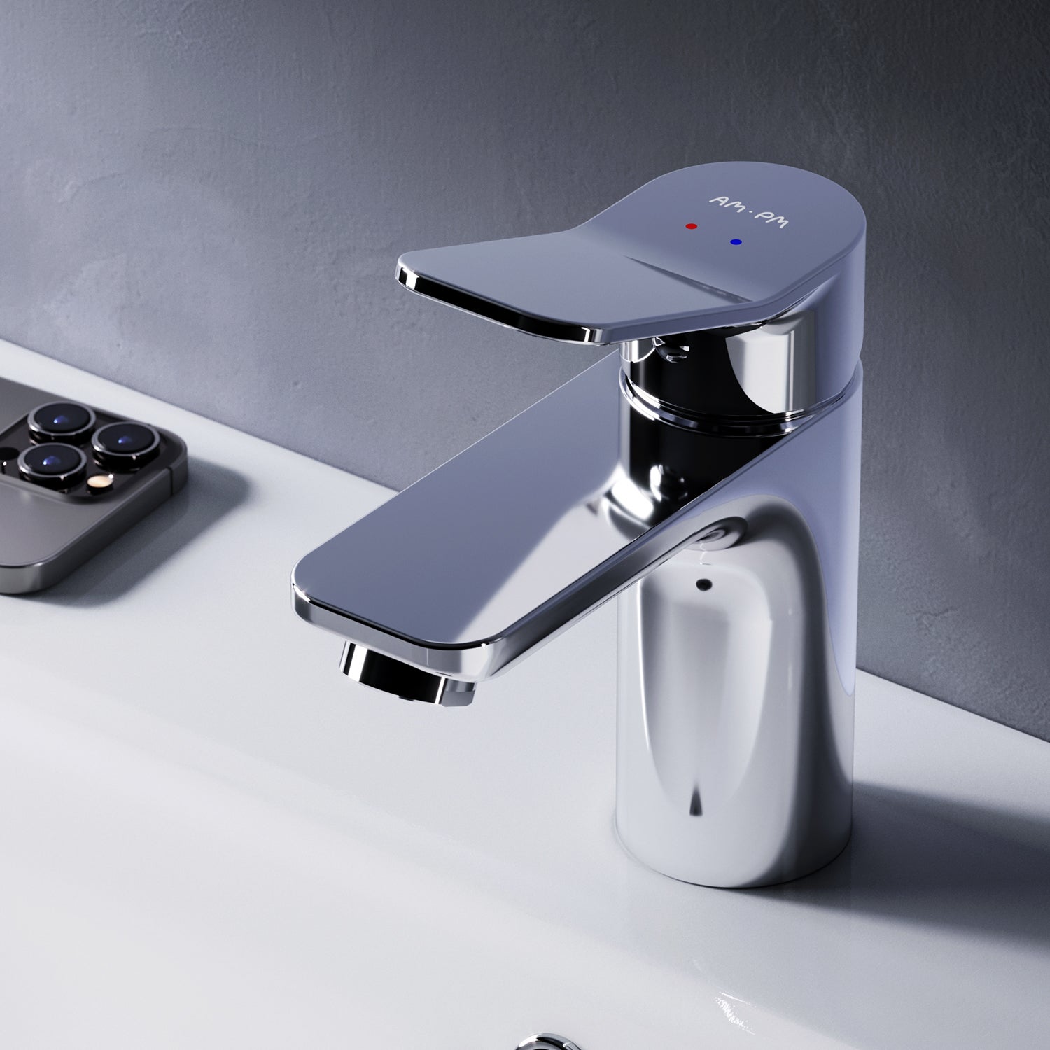 Jednouchwytowa bateria umywalkowa Bateria umywalkowa chrom, X-Joy rozmiar S, FXA02100 AM.PM