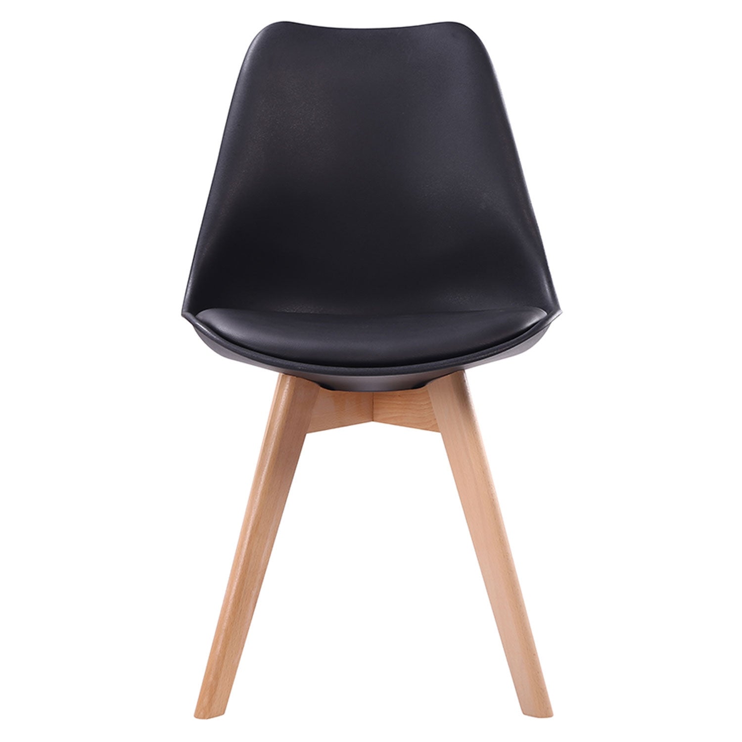 Tavolo allungabile 120/160cm HELGA e 6 sedie NORA nero - 5