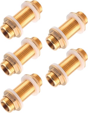 Compressione Tubo Raccordo G1/2 Femmina Filetto x 10mm Tubo OD Ottone