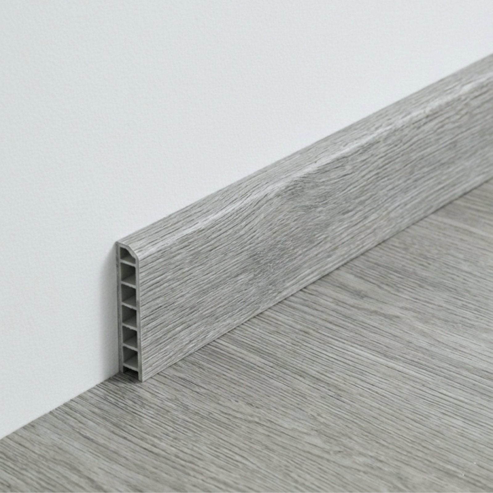 Rodapié PVC Gris Perla 1200x80 mm | Impermeable y Pasacables | ISOVEX ...