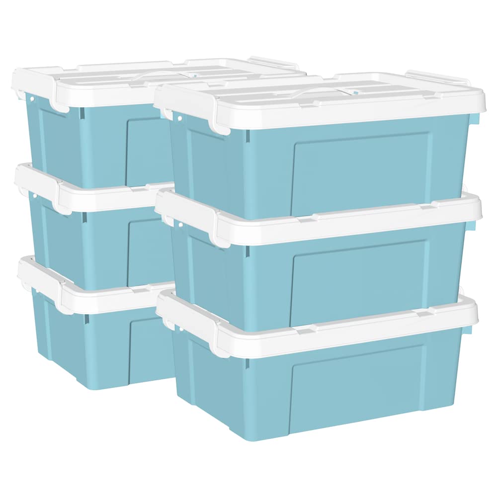 Contenitori di stoccaggio anteriori aperti organizzatore di plastica scatole impilabili di grandi dimensioni contenitori di stoccaggio di piccole parti di strumenti