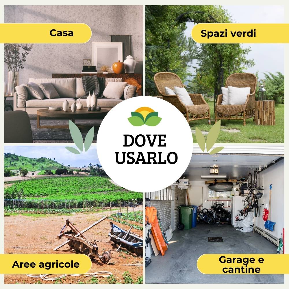 Disabituante Topi Ratti Spray Gas Albagarden - Repellente per Topi Effetto Immediato, Dissuasore per Ratti - per Interno ed Esterno - Spray x 600 ml - 7