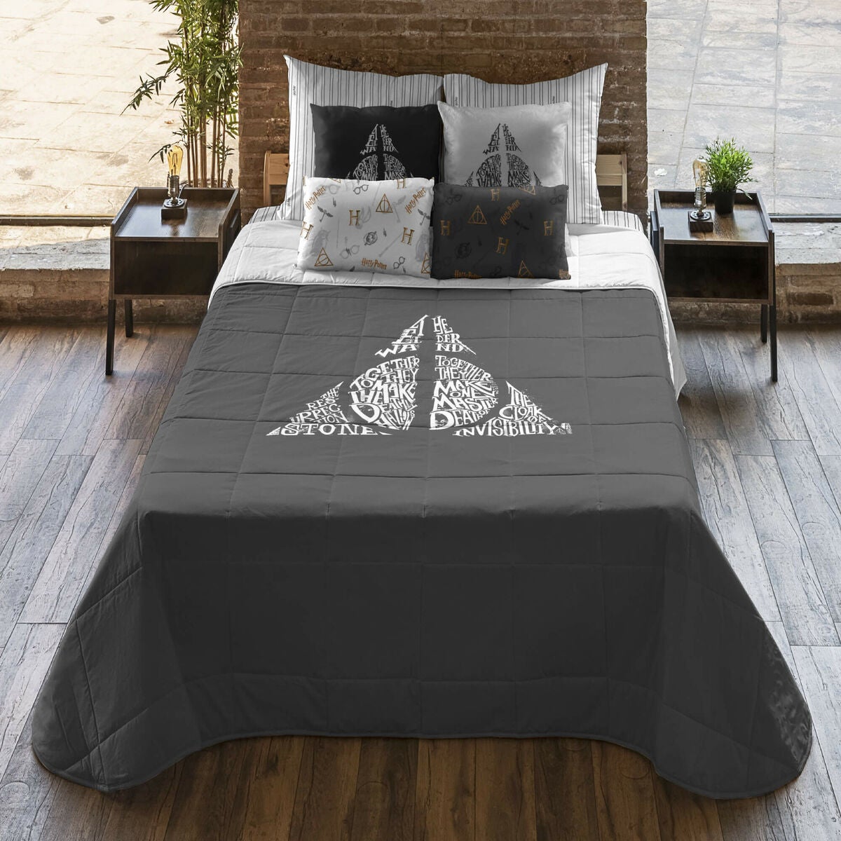 Edredón harry potter multicolor 250 g/m² 280 x 270 cm 280 x 4 x 270 cm cama de 180