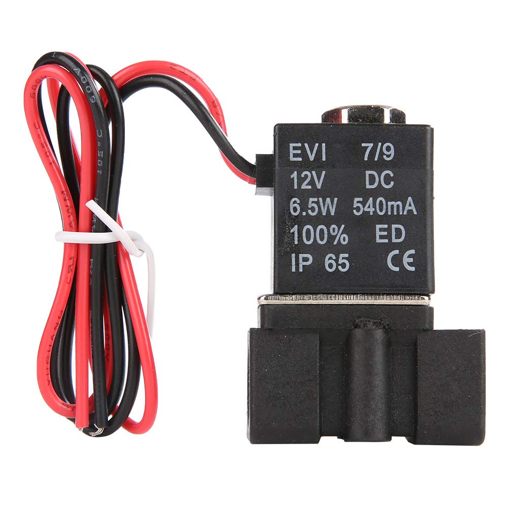 Elettrovalvola, 12V Dc 1/4 2 vie normalmente chiuso 1.2mpa