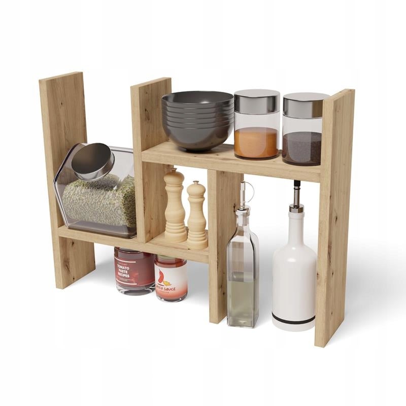 Półka kuchenna stojąca EX3 dąb artisan szafka regał