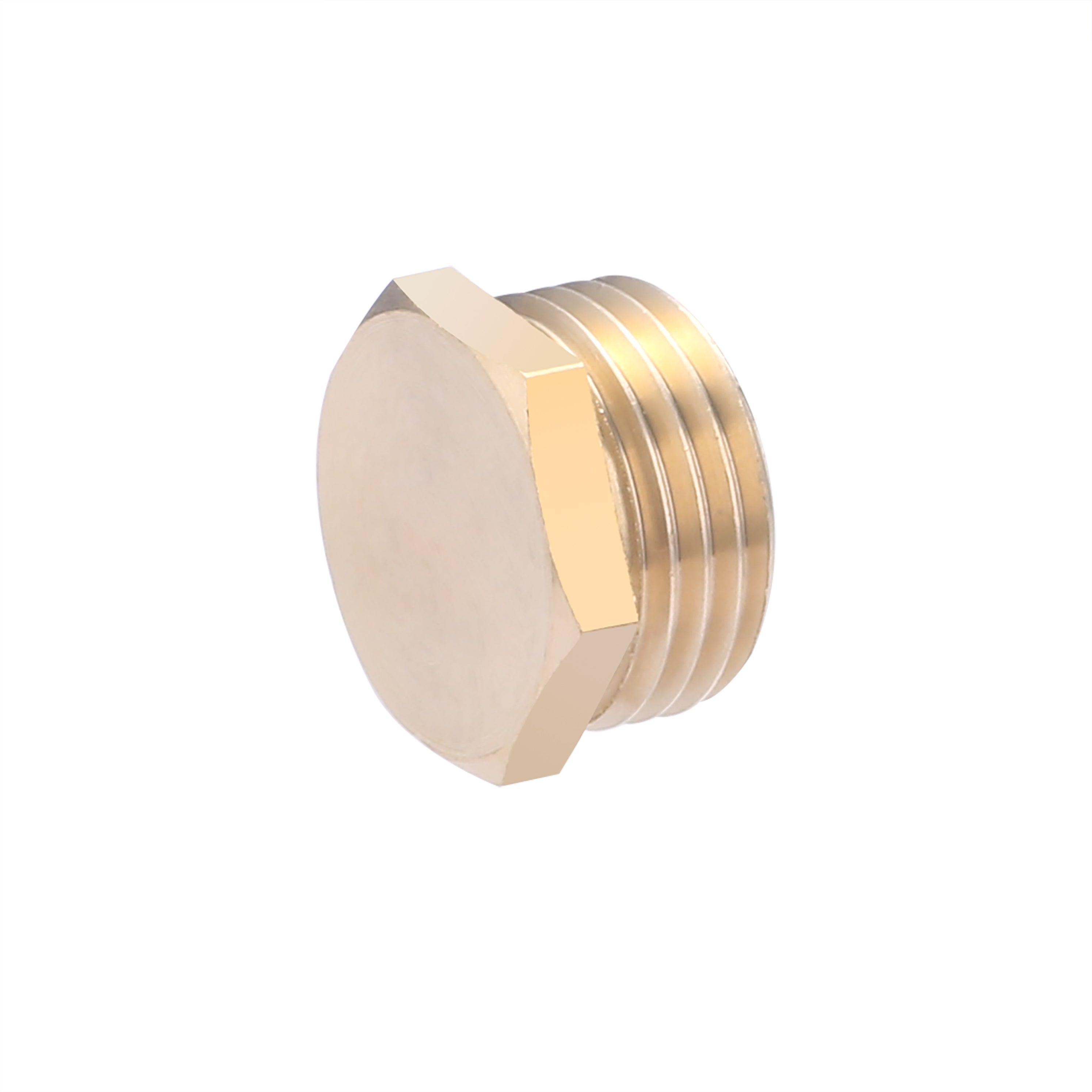 Bouchon Laiton Mâle 15x21 (1/2) x10 bouchons NOYON & THIEBAULT - 3