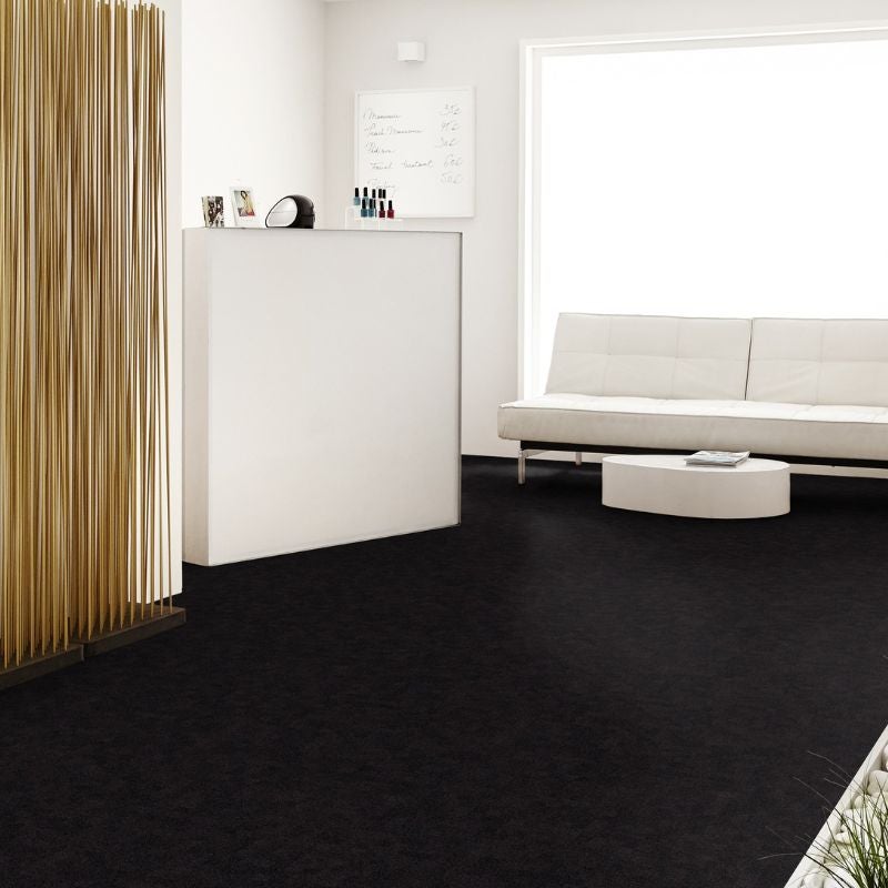 Arquiservi - Moqueta en losetas autoadhesiva Gris 50x50 (5M2) | Fácil Instalación, Lavable y Antideslizante para Oficinas y Hogar - 5