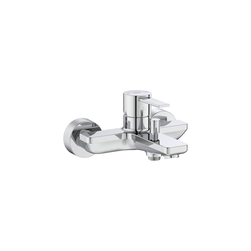 Baterie Cada Roca A5A025FC00 | Targa, Monocomanda, Diverter, Crom