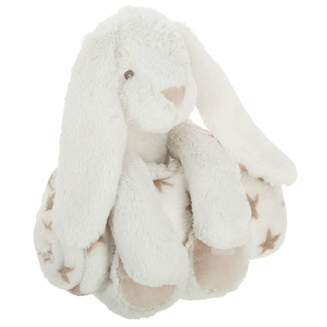 Plaid Avec Peluche Blanc Multicolore - Atmosphera Créateur d'intérieur