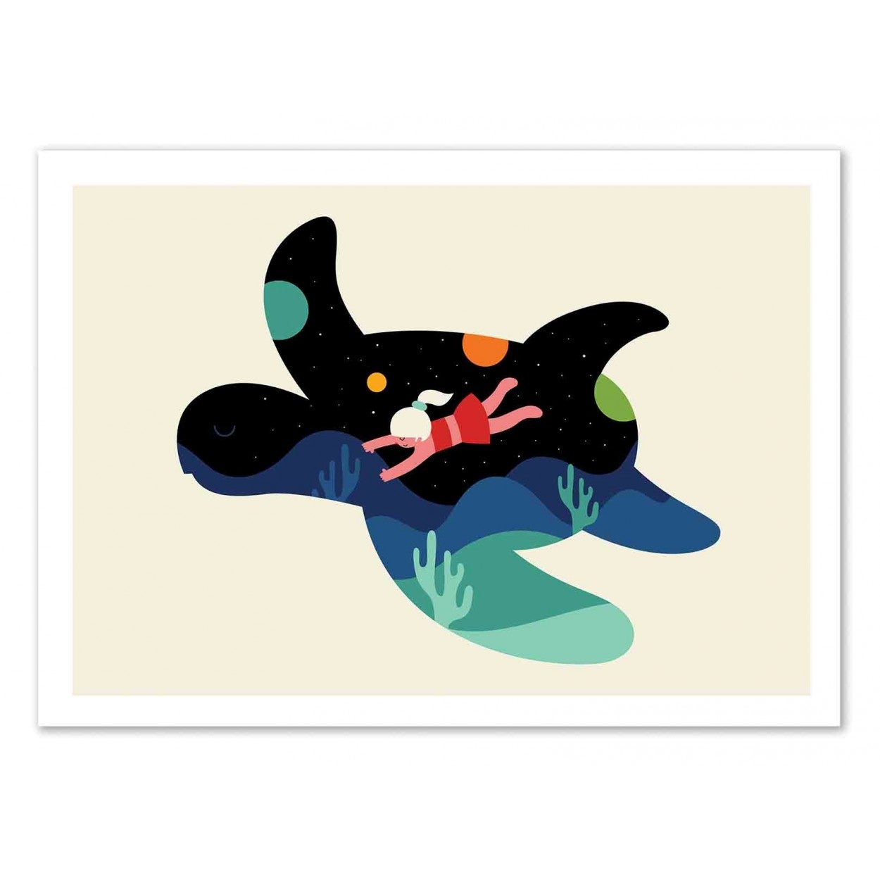 Art-Poster - Ocean Roaming - Andy Westface - 50 x 70 cm | Leroy Merlin