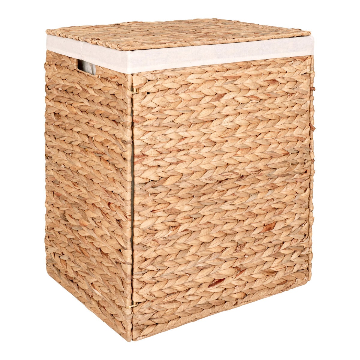 Cesta de ropa passo,jacinto de agua,marrón,kendra home