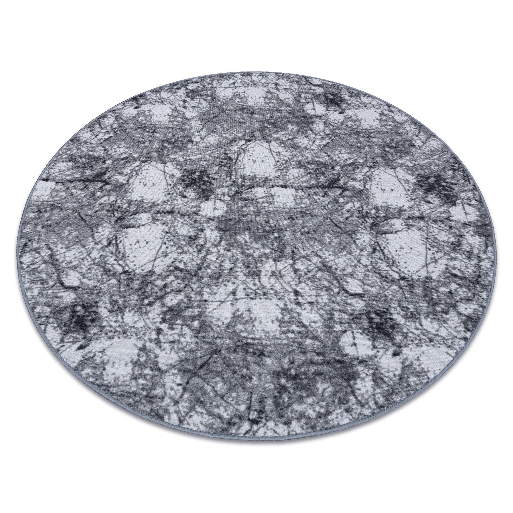 Dywan CONCRETE koło Beton szary koło 100 cm