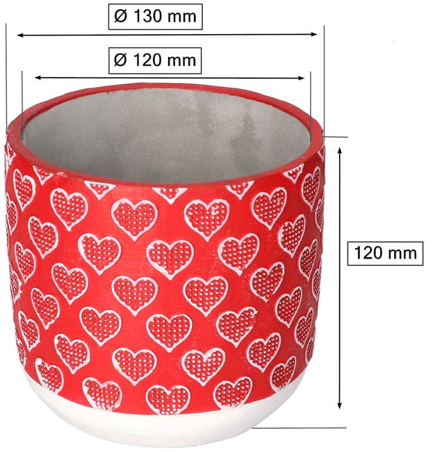 Lot de 2 Pots de Fleurs en Béton Décoratif Motif Feuille de Fenêtre Lot de 2 Pots de Fleurs en Béton Décoratif Motif Feuille de Fenêtre