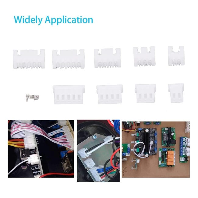 Kit de 230 connecteurs JST XH 2.54mm, boîtiers plastique, contacts Kit de 230 connecteurs JST XH 2.54mm, boîtiers plastique, contacts