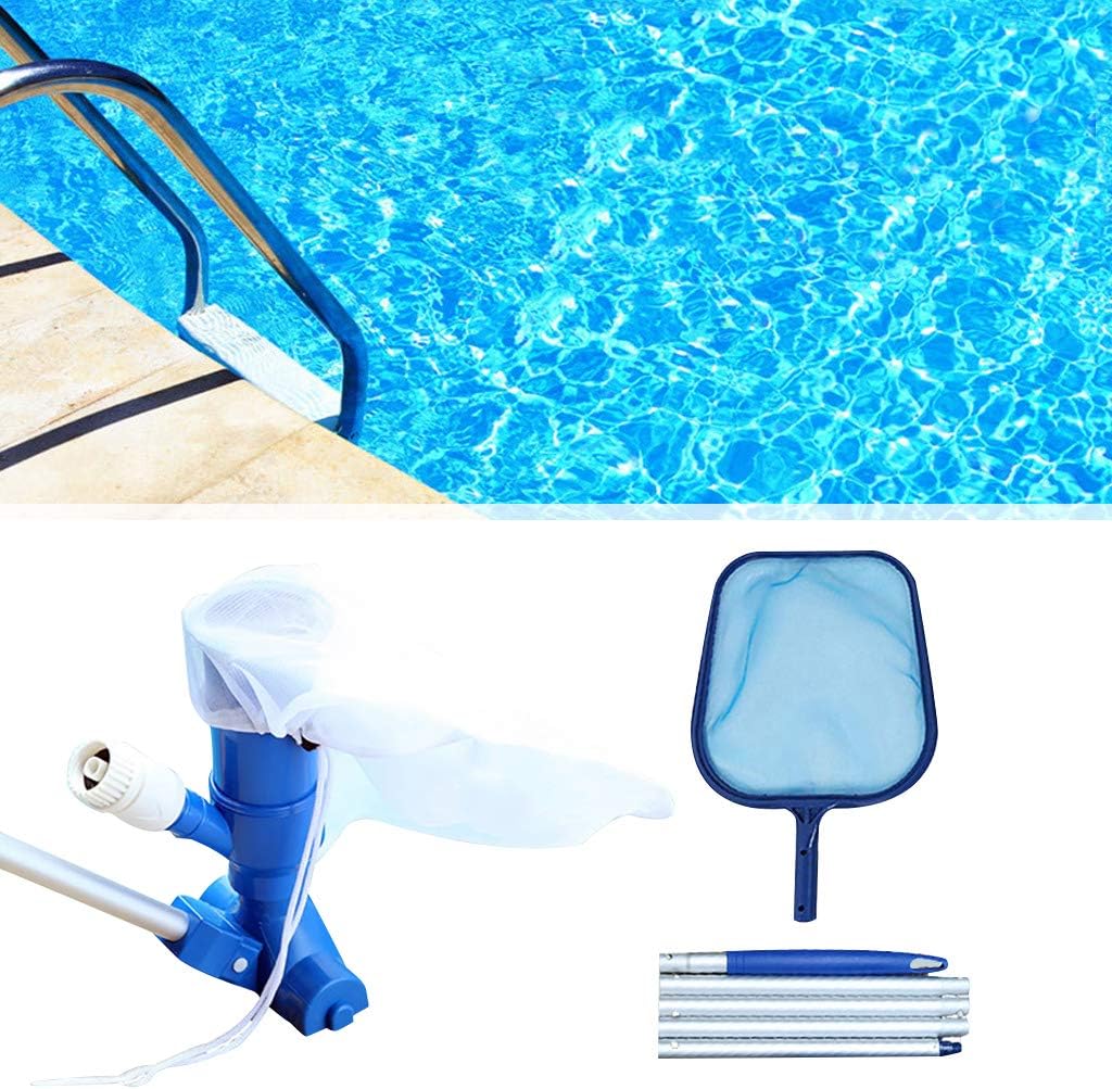 Kit d’aspirateur de piscine pour piscine, nettoyage de fontaine ...