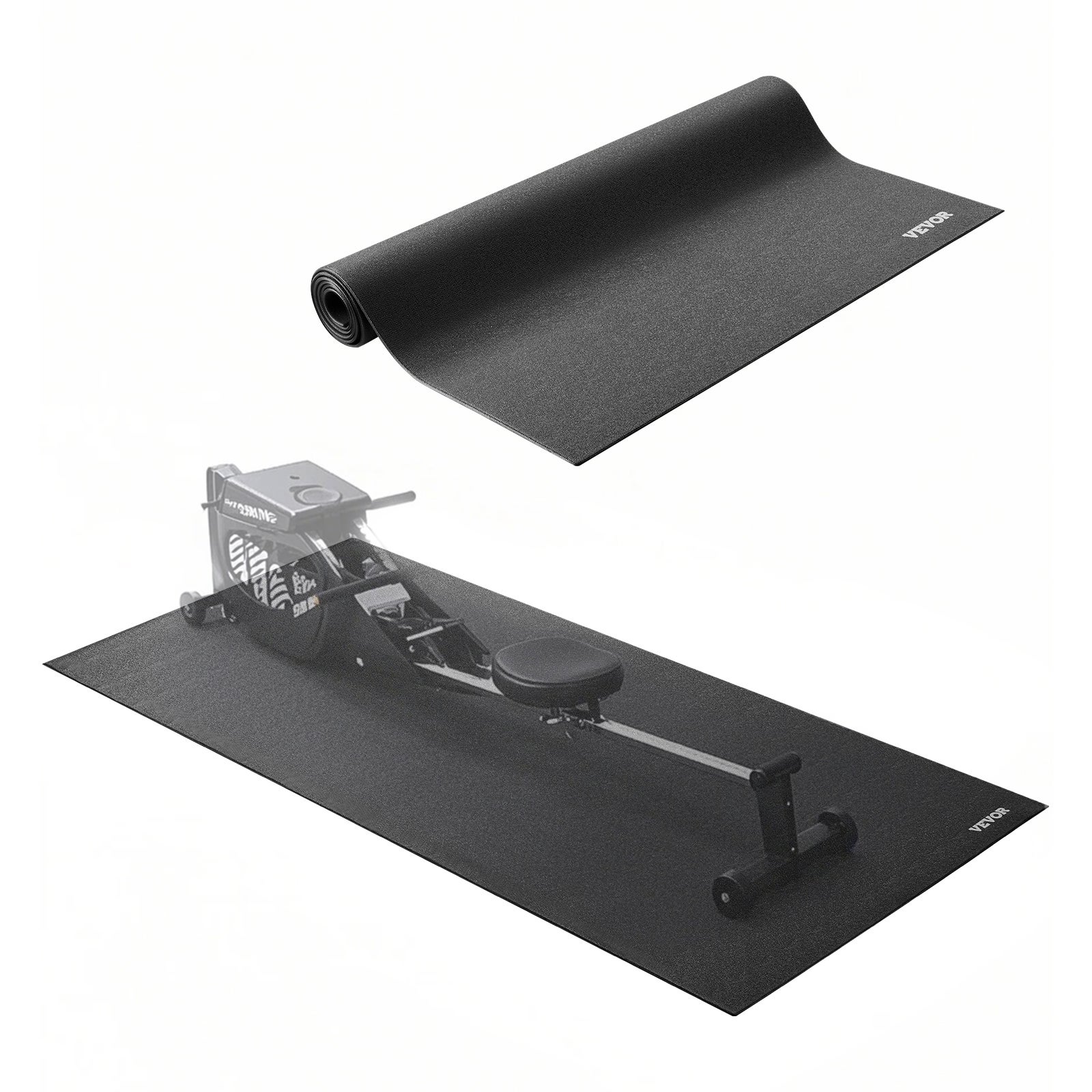 Mata ochronna podłogowa do sprzętu sportowego Mata do bieżni Sprzęt fitness 760x1820mm VEVOR