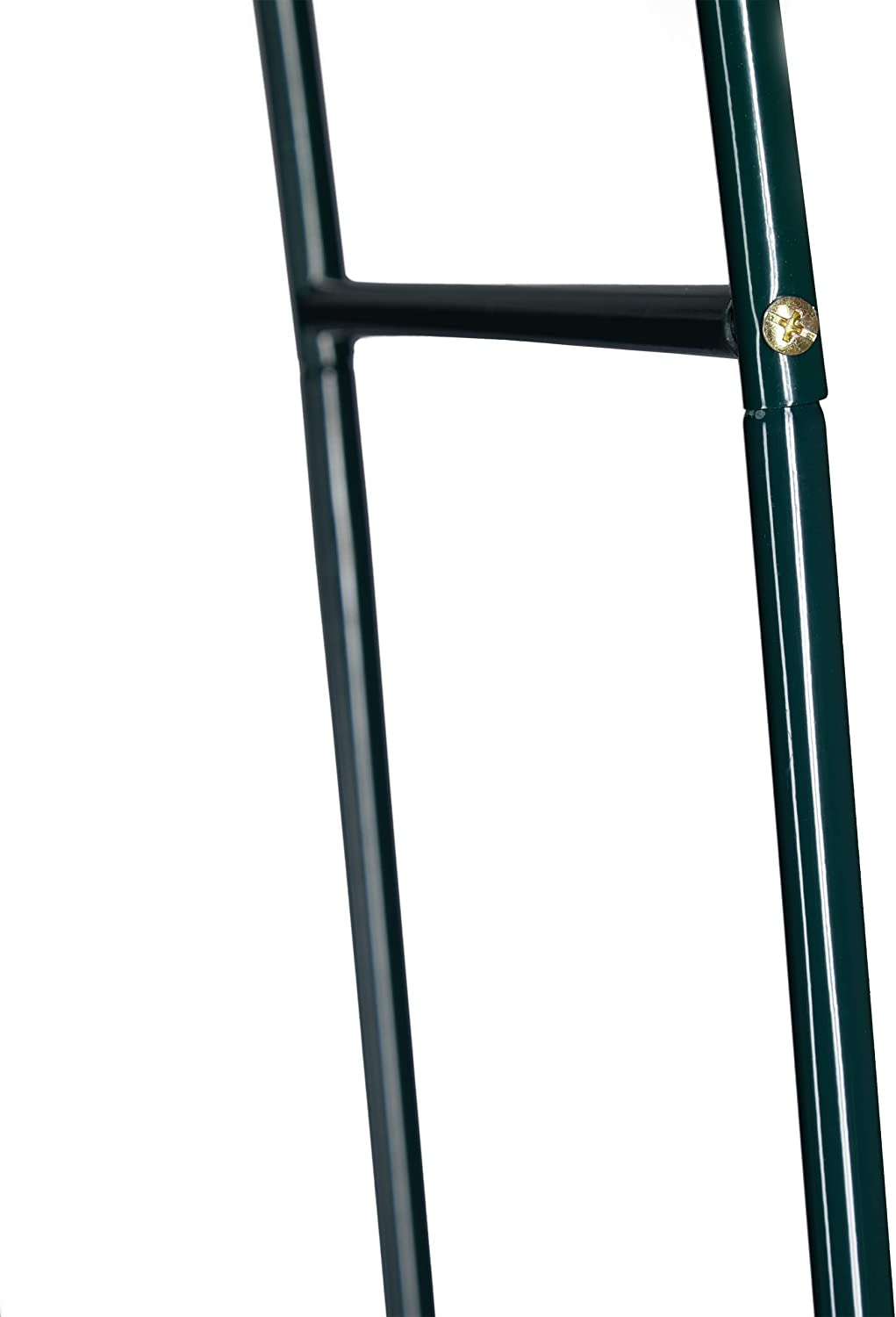 Robusto traliccio ad arco da giardino in metallo, regolabile, 140-340 cm, per ro