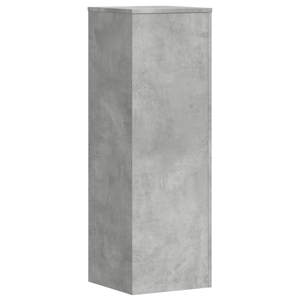 Supports pour plantes, 2 pièces, gris béton, 33 x 33 x 100 cm - 5