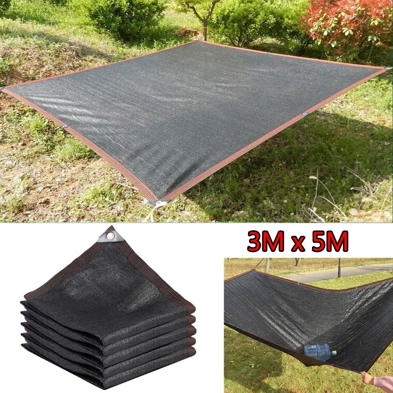 Czarna siatka zacieniająca HDPE odporna promieniowanie ogrodowa siatka zacieniająca sukulenty siatka zacieniająca basen punktowa siatka zacieniająca