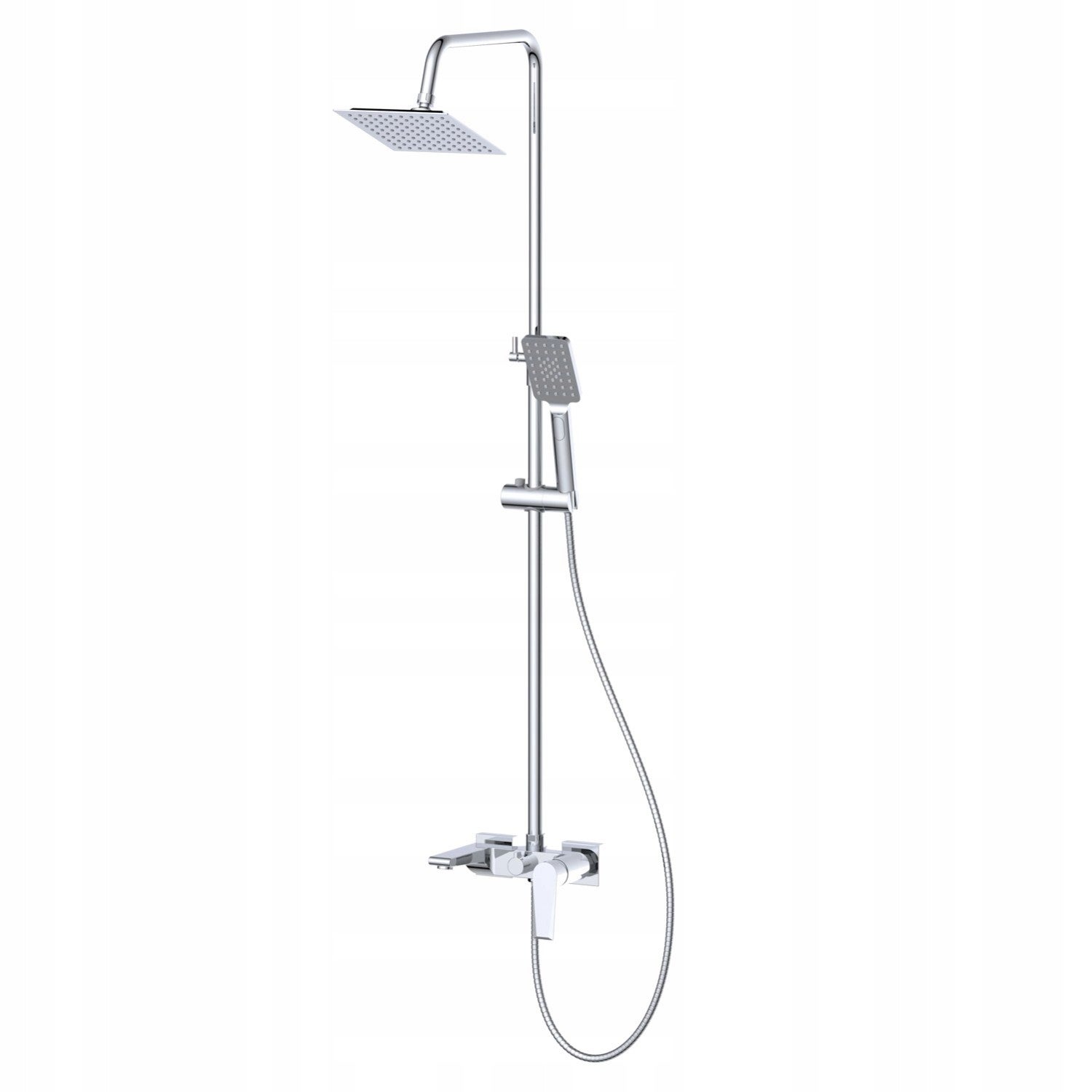 Kolumna prysznicowa Durasan Orlando zestaw bateria deszczownica i słuchawka chrom 1 szt.