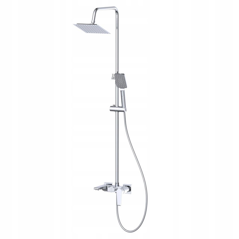 Kolumna prysznicowa Durasan Orlando zestaw bateria deszczownica i słuchawka chrom 1 szt.