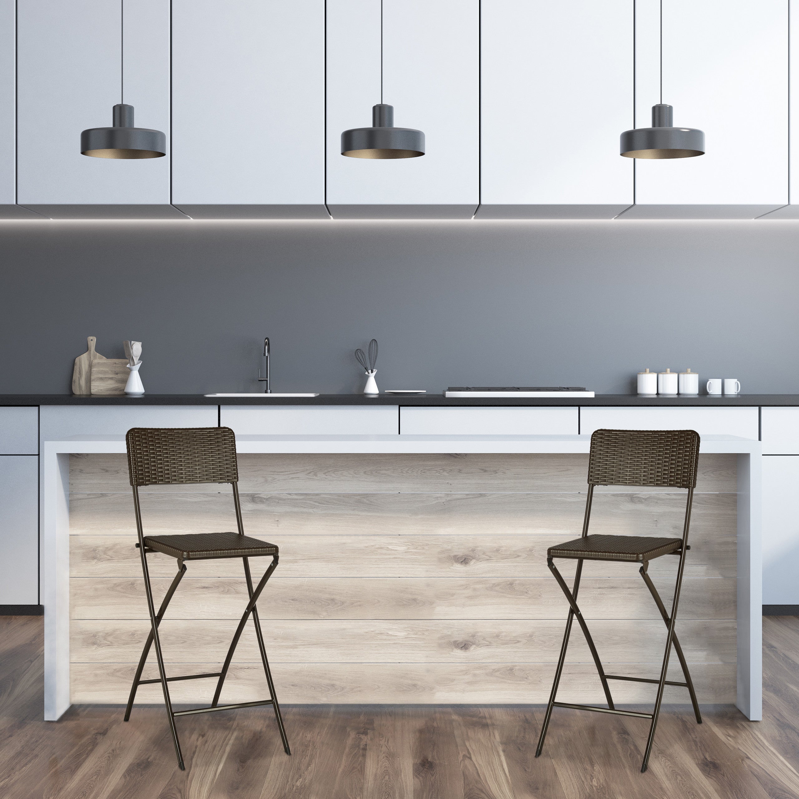 Sgabello Pieghevole Con Schienale Sedia Pieghevole In Metallo E Legno Ideale Per Cucina Terrazza Giardino Alta 80 Cm X Lunghezza 40 Cm 89297641