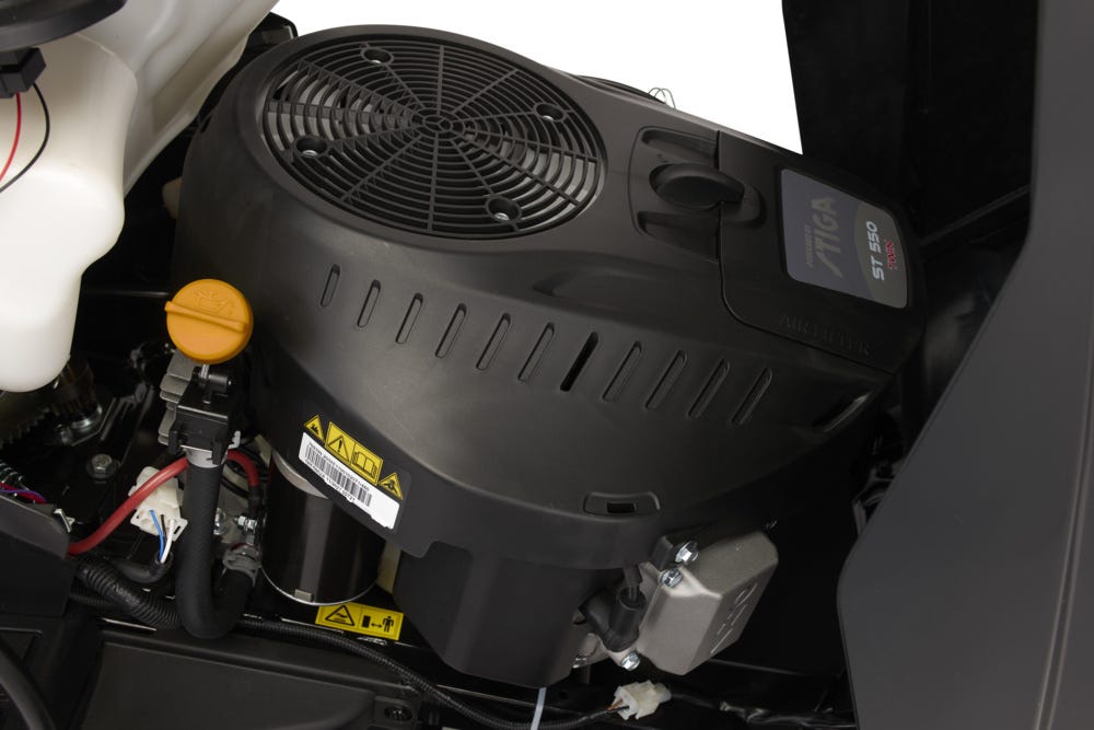 Alpina AT4 98 HWA Tracteur Tondeuse, 586 cm³, 98 cm – Transmission Hydrostatique, Embrayage Électromagnétique – Pelouses jusqu'à 5 000 m² - 4