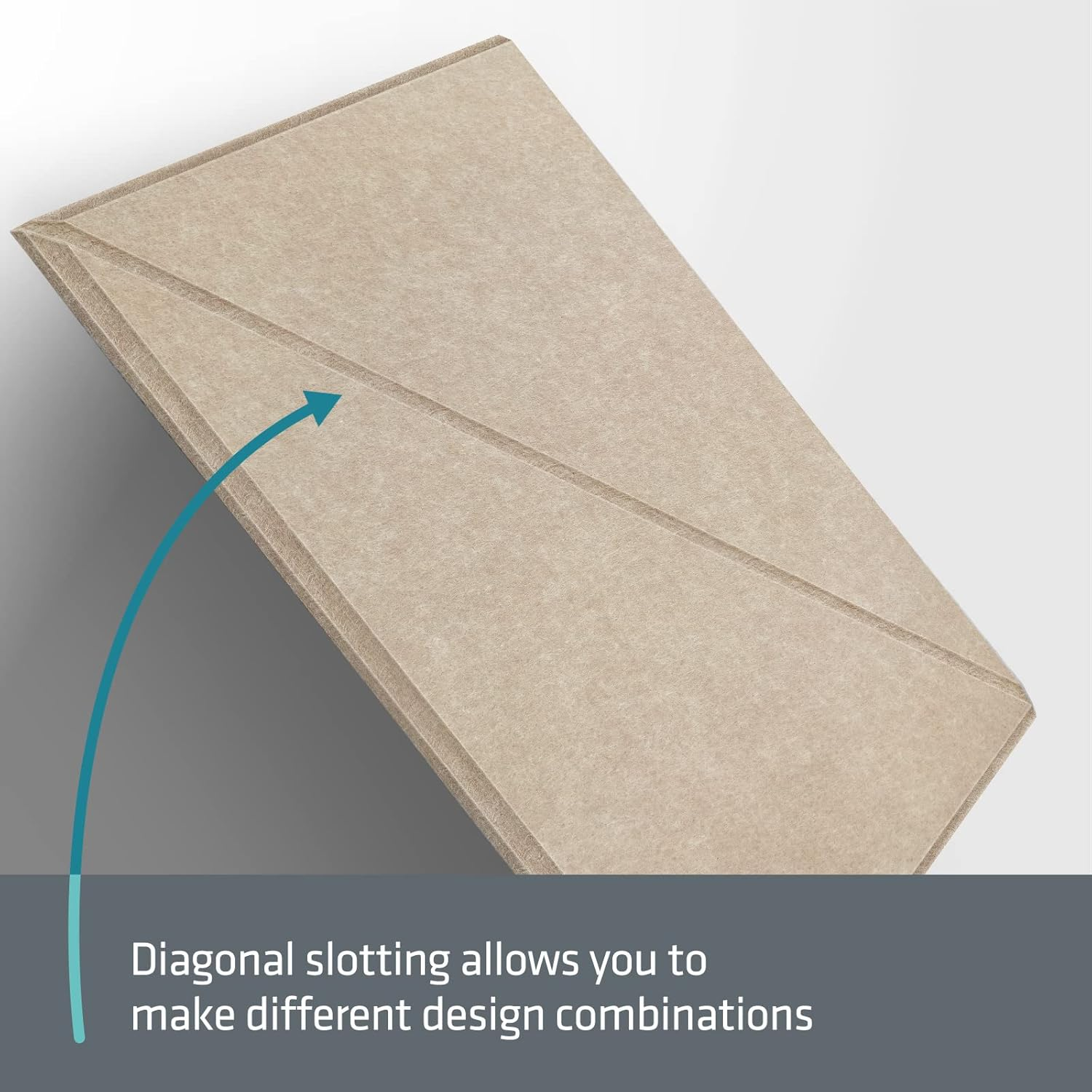 Lote de 12 paneles acústicos autoadhesivos, relleno insonorizante de poliéster, paneles murales insonorizantes de alta densidad, 30 x 30 x 1 cm - 5