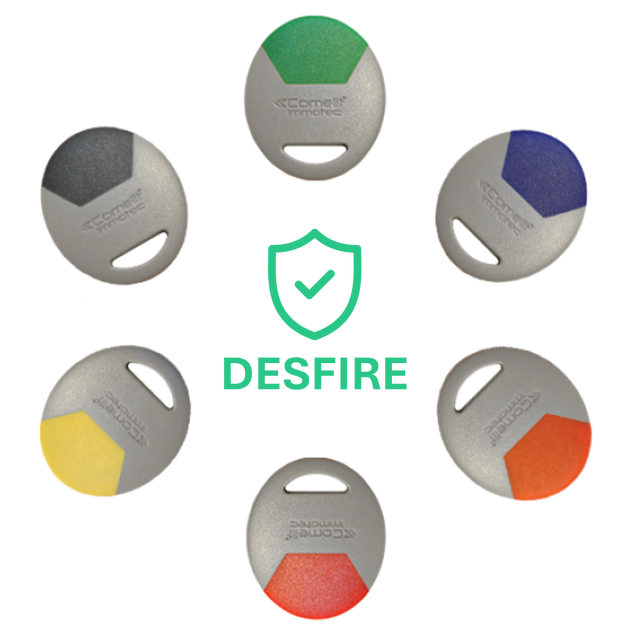 Badge sécurisé Desfire pour résident Orange - COMELIT - BADGESECURO