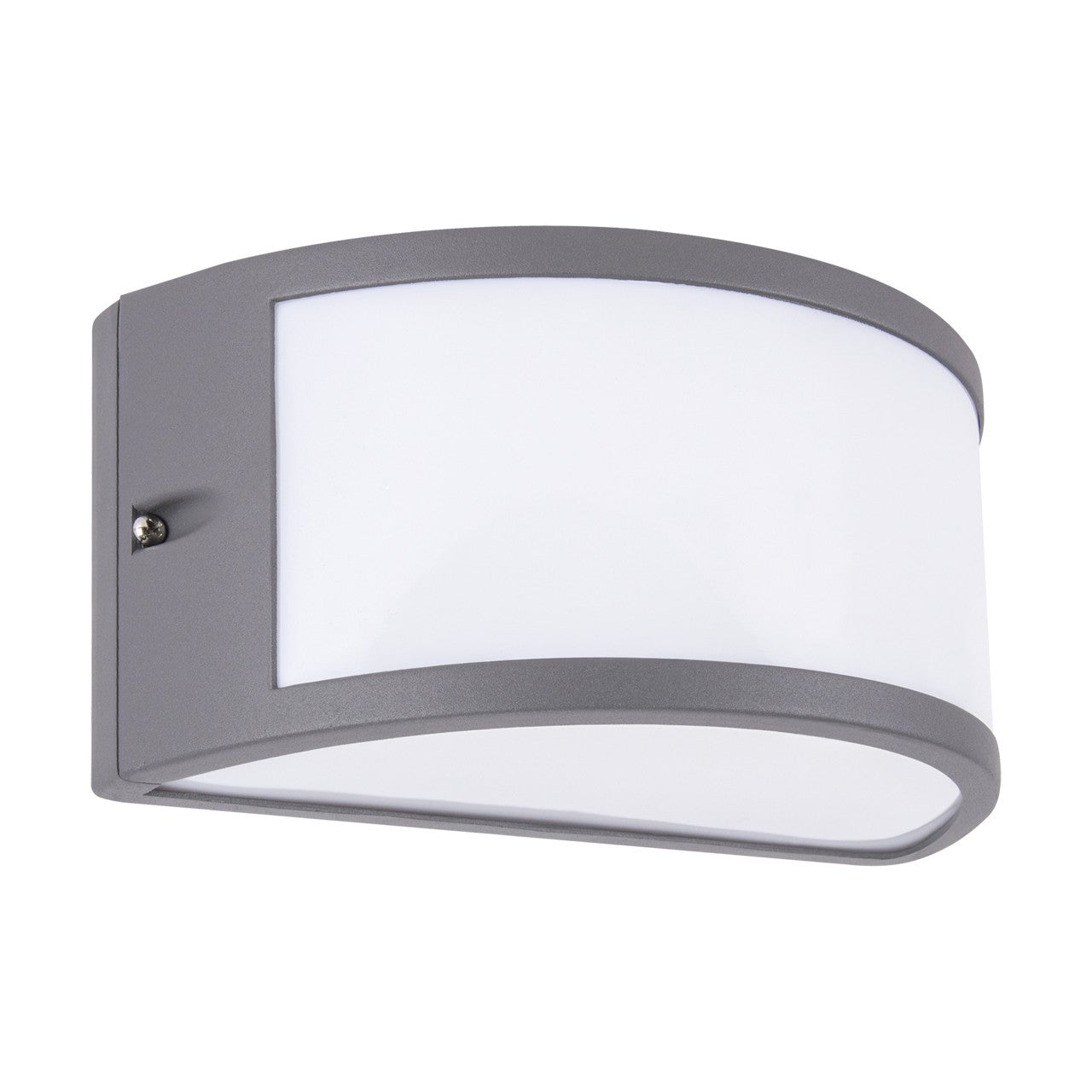 Kinkiet zewnętrzny GRETA ciemnoszaro-biały 1xE27x40W wym: 11,5x25x12 cm IP54 Struhm