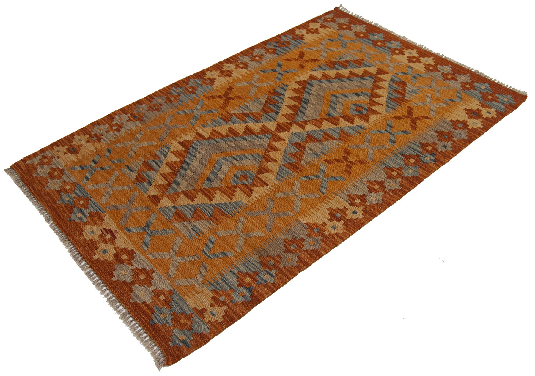 Oryginalny, autentyczny kilim, 125x77 cm, ręcznie robiony, łatwy do czyszczenia, w rustykalnym stylu