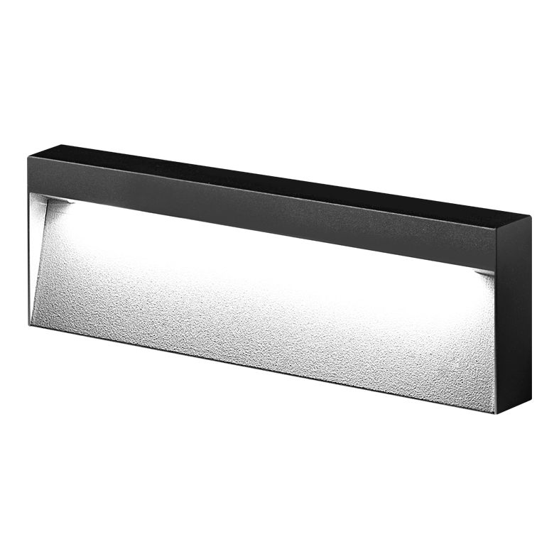 Aplică LED KIKI 8W 4000K IP65 - Structură din aluminiu antracit pentru exterior, trepte de perete unghi de lumină 50° - Rossini Group