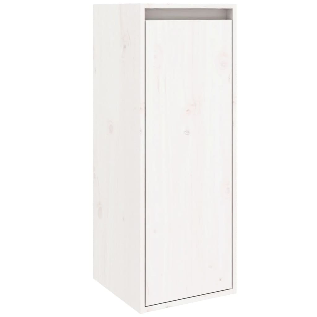 Armoire Murale Blanc 80x30x35 Cm Bois De Pin Massif - Armoire Murale Blanc 80x30x35 Cm Bois De Pin Massif Armoire Murale Bibliotheque Murale Rangement Mural Etagere Murale Meuble Tv Mural 86058373