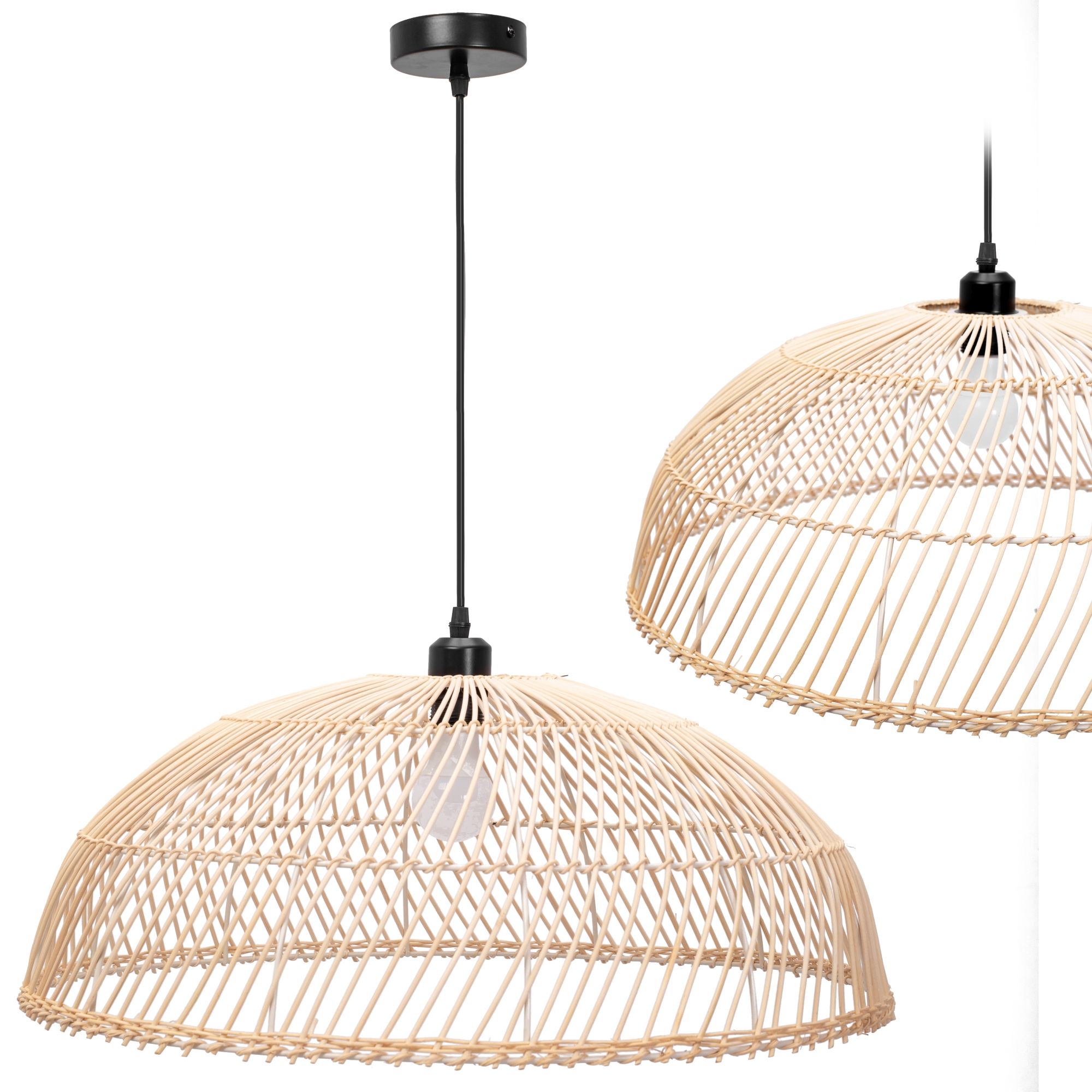 Lampa Sufitowa Wisząca Toolight App988-1Cp Brązowy