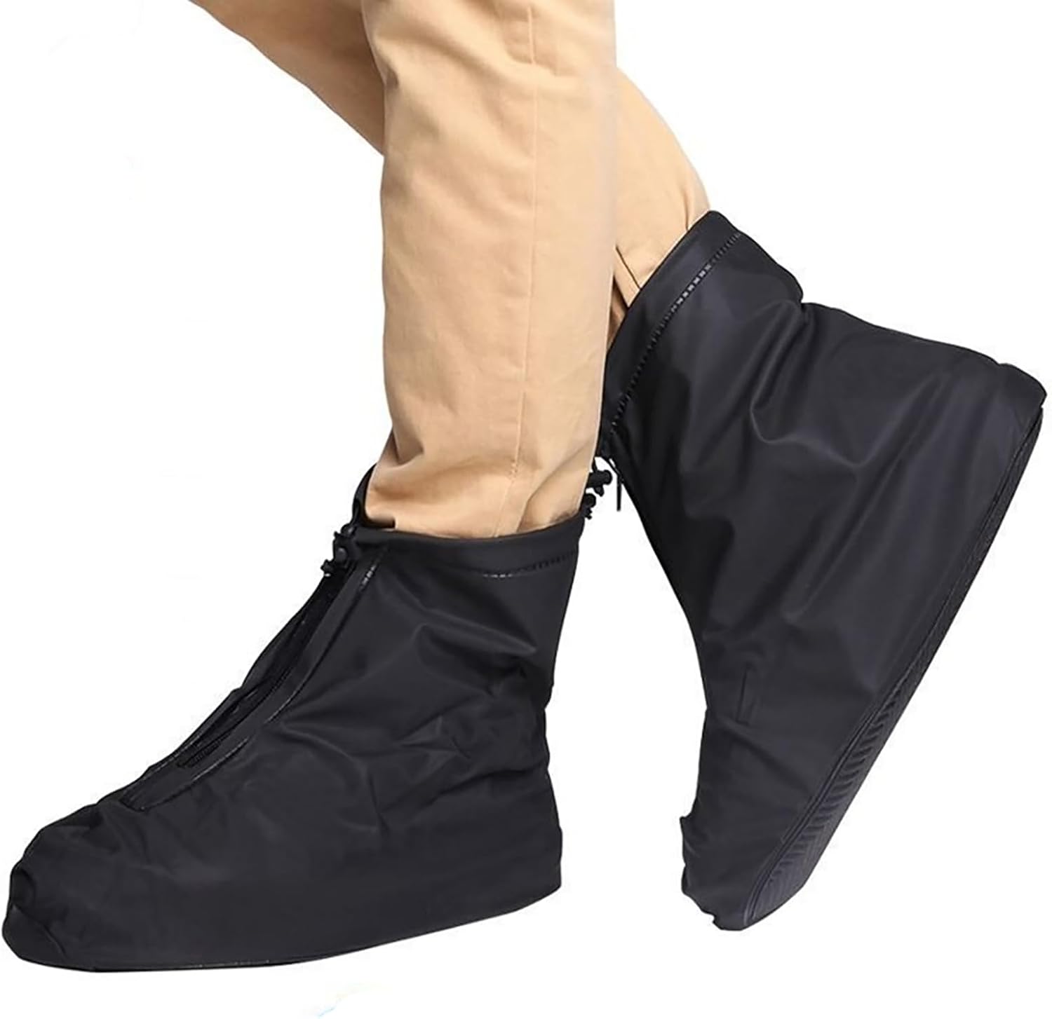 Chaussures en Silicone imperméables et antidérapantes, 2 pièces, bottes