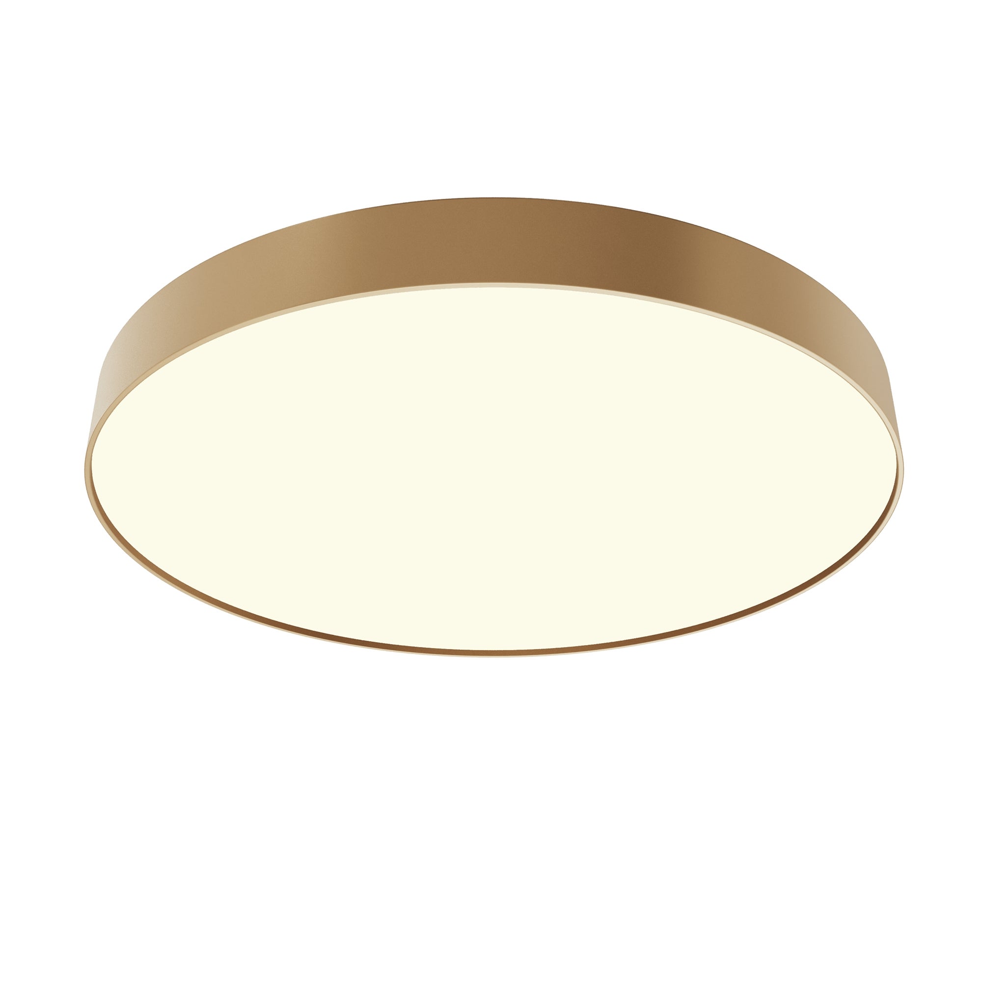 Plafon okrągły LED ZON 90W 3000KK 5970lm aluminium złoty mat wym:6x60x60cm IP20 Maytoni