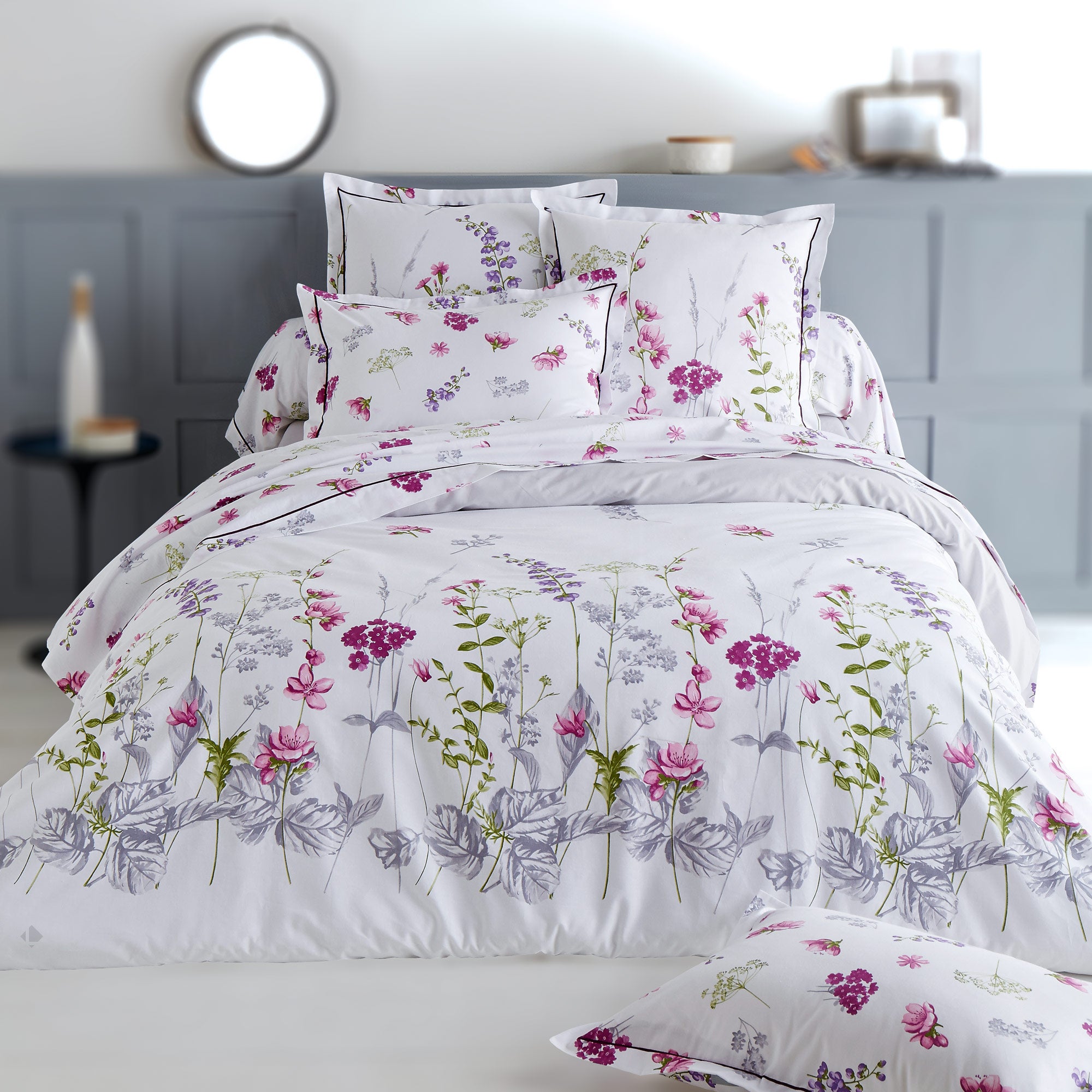 Taie d'oreiller 70x50 cm coton PRETTY blanc - 2