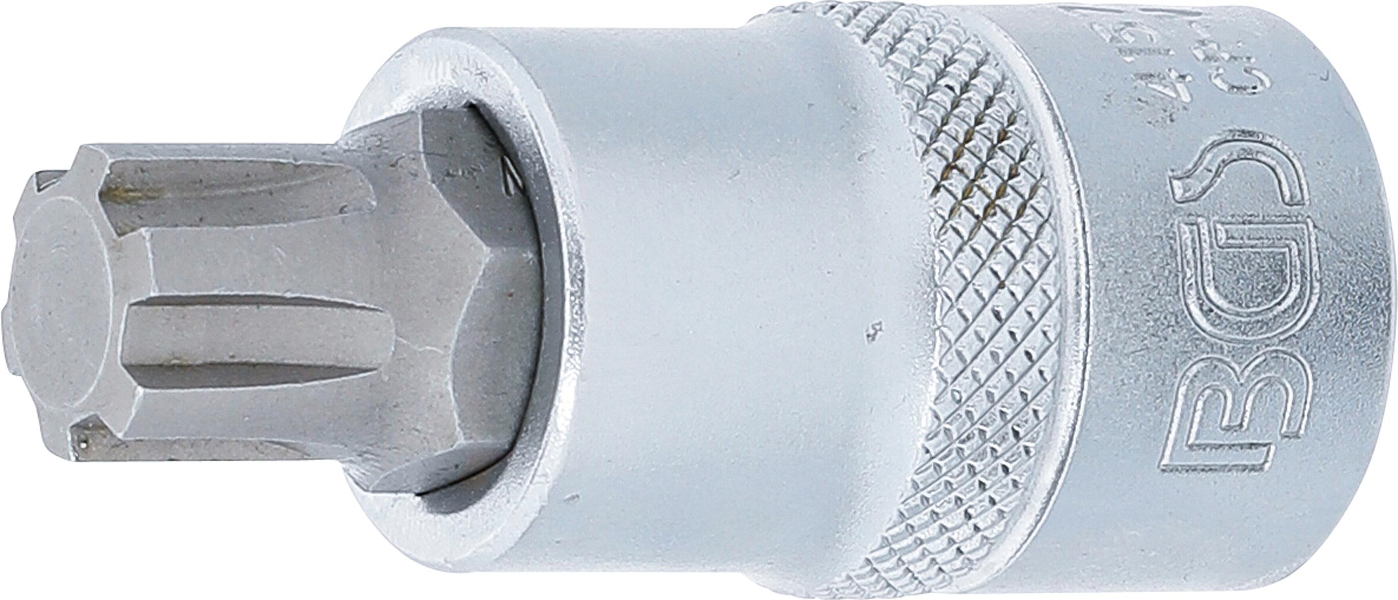 BGS bit nasadowy napęd kwadrat 12,5 mm (1/2") profil klinowy (do RIBE) M13 - 4157