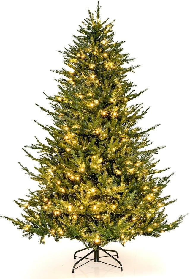 183cm Mixte Sapin de Noël Artificiel avec 788 Pointes, 280 lumières