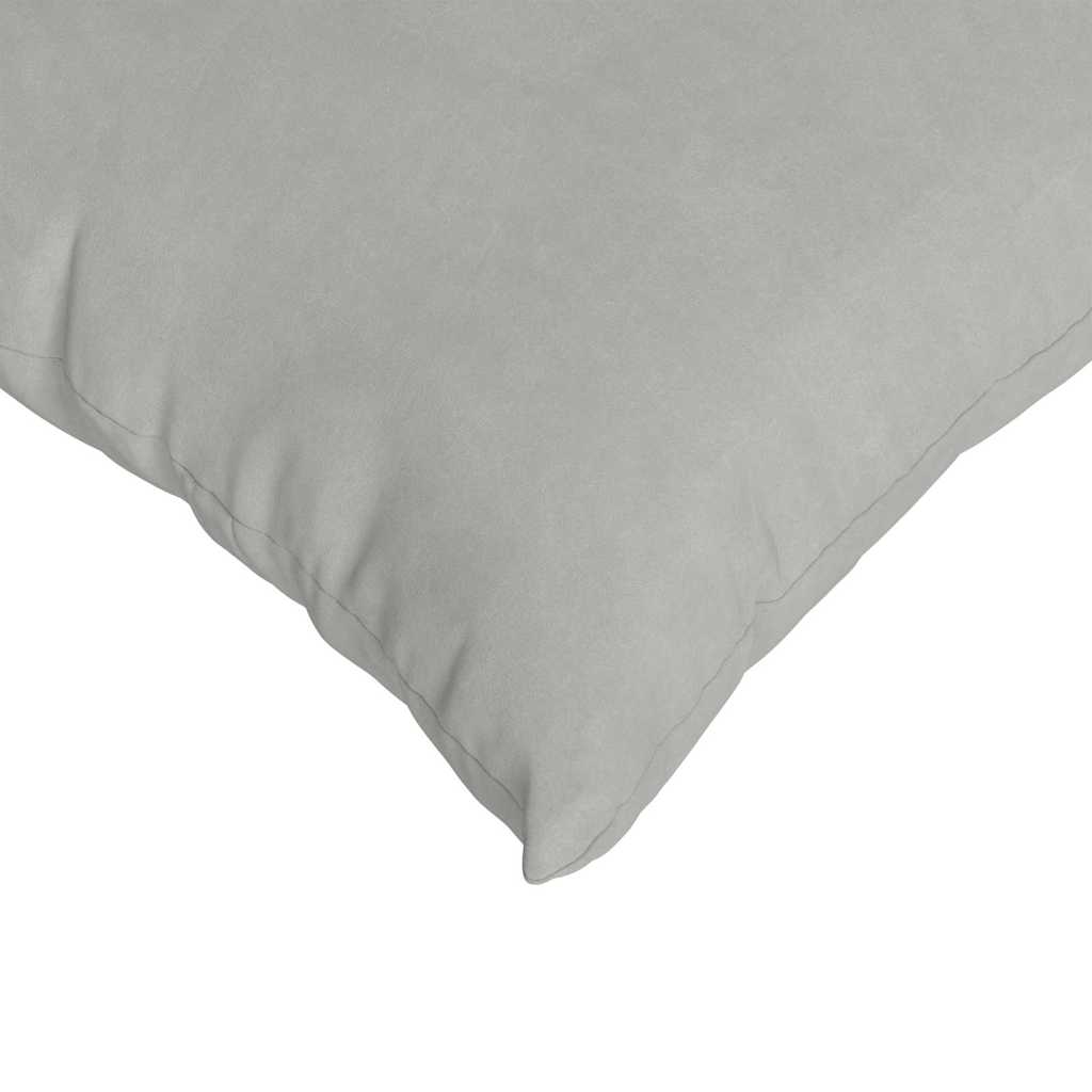 Coussins de canapé 2 pcs Gris clair 50 x 50 cm tissu vidaXL - 7