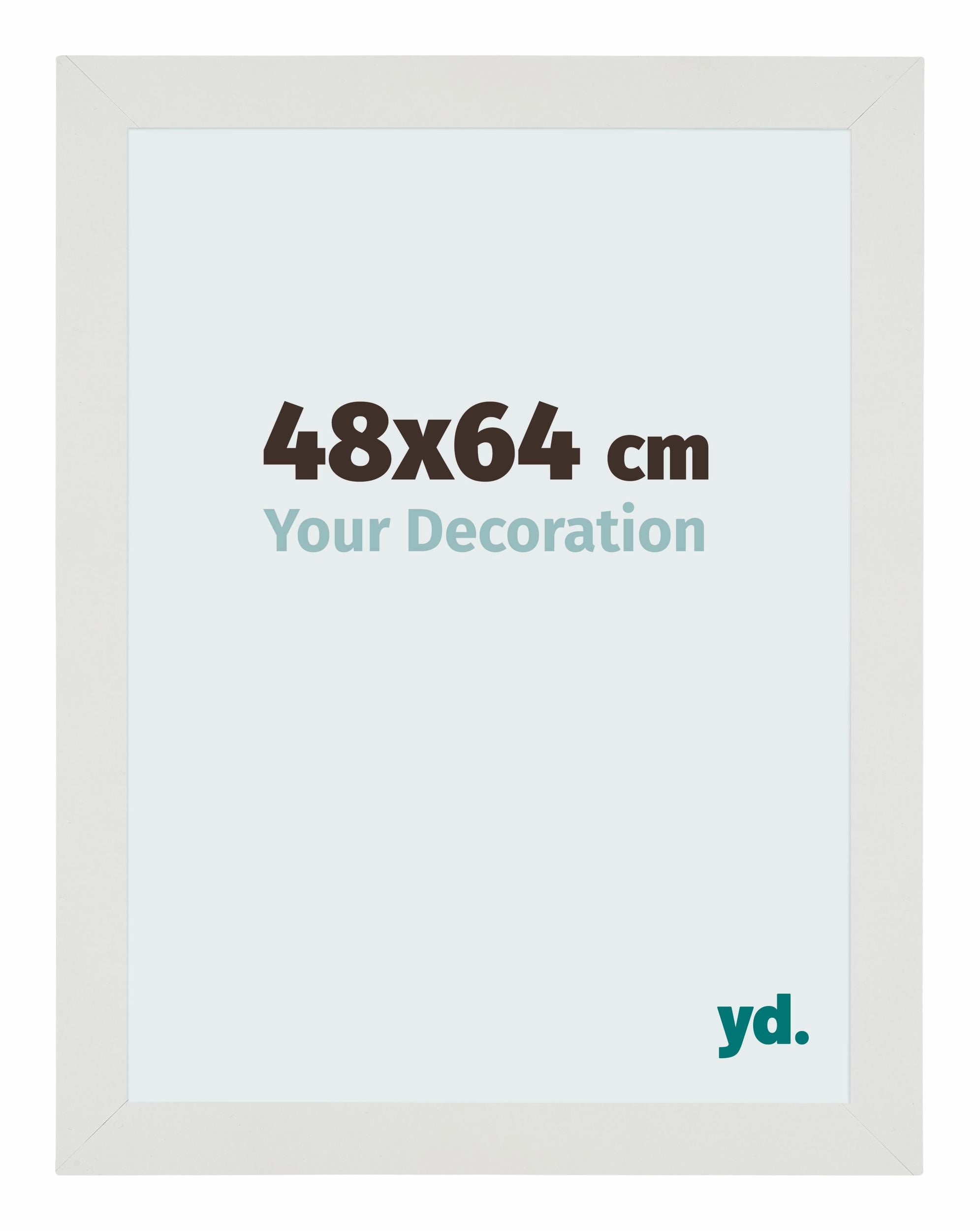 Cadre Photo 37,5x98 cm - Blanc Mat - MDF - Mura