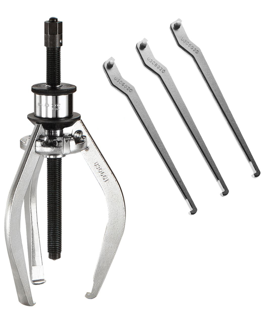 Estrattore Per Cuscinetti - 3 Ganci, Universale Per Interno/Esterno, Profondità Regolabile - Foto 14