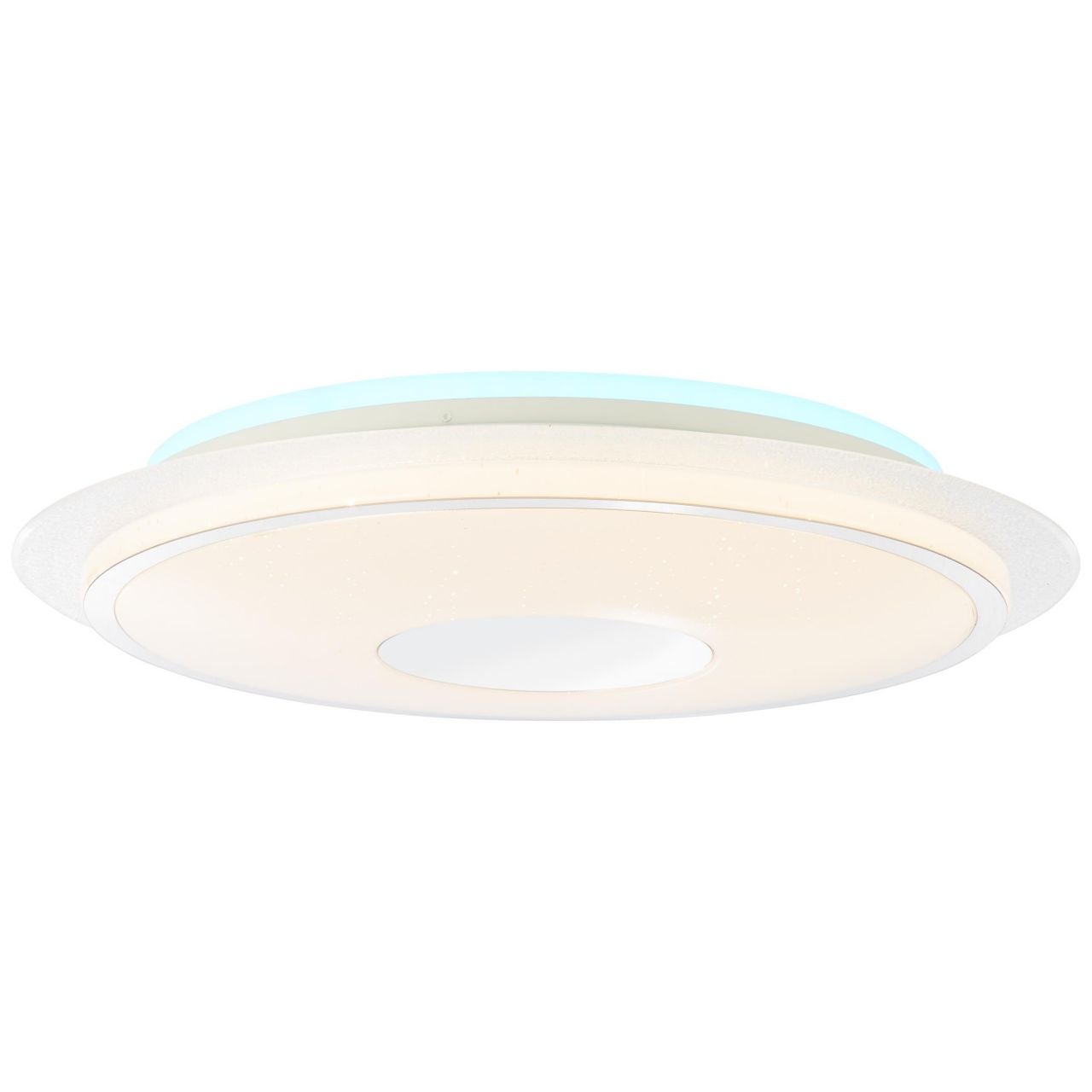 Pilan Gips-Wandleuchte Weiß, 25x25 Cm – Individuell Bemalbar, Für 2x E27 Lampen