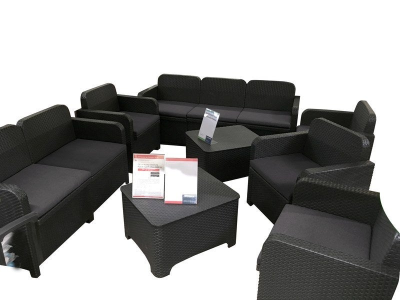 Cuscino Sfoderabile Grigio Ardesia 38x38cm - Atmosfera Createur D'Interieur